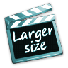 Larger